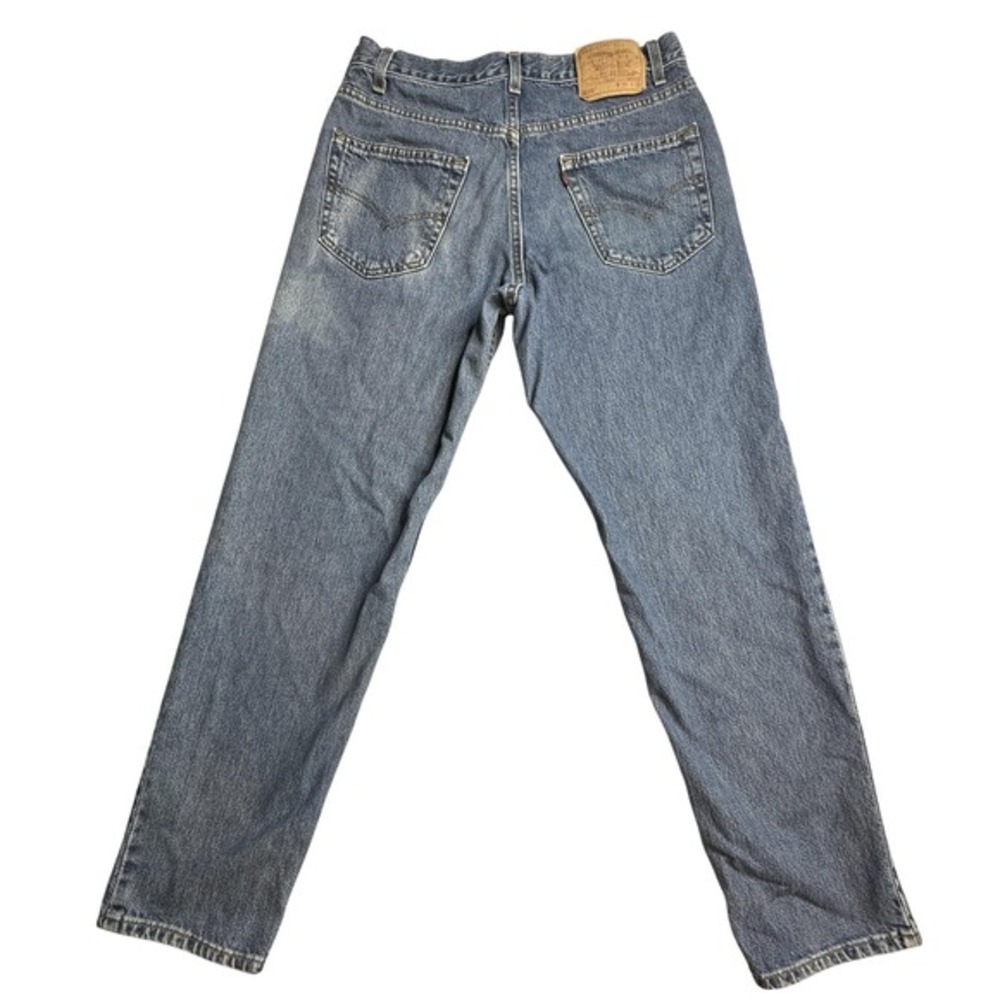 Vintage Levis 550 Relaxed Fit Jeans Mens 34x32 (33x30) Medium Blue Denim USA 90s